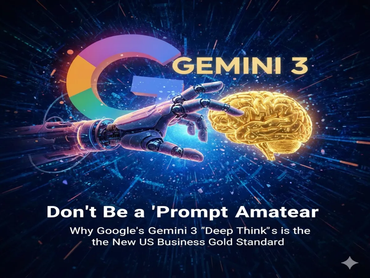 Don’t Be a Prompt Amateur Why Google’s Gemini 3 Deep Think is the New US Business Gold Standard